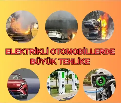 Elektirikli araçlar ve şarj ünitelerinde büyük tehlike.
