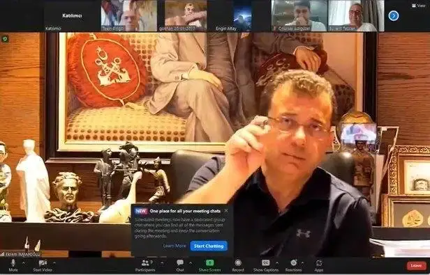 İMAMOĞLU'DAN SIZDIRILAN TOPLANTI İLE İLGİLİ İLK AÇIKLAMA.