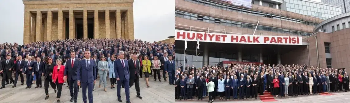 CHP’Lİ BELEDİYE BAŞKANLARI ÇALIŞTAYI YAPILIYOR.