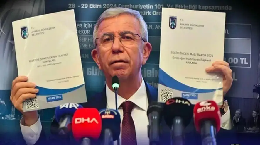 Ankara Büyükşehir Belediyesi'ne operasyon; 13 kişi gözaltına alındı.