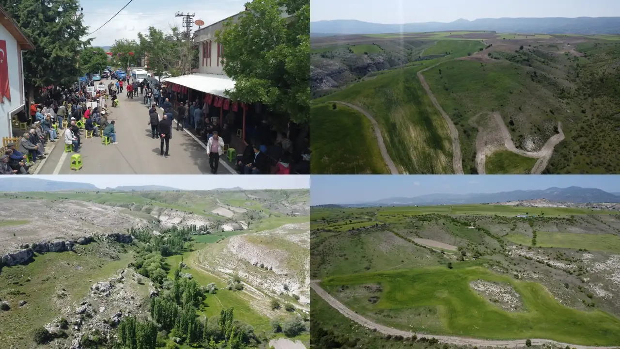 Beypazarı ve Güdül köylüleri maden ocağı projesine karşı ayakta.