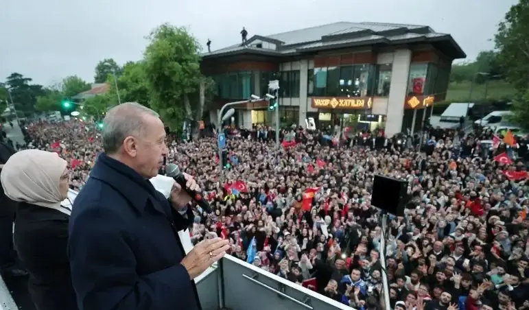 Cumhurbaşkanı Erdoğan'dan seçim sonuçlarına ilişkin ilk açıklama.