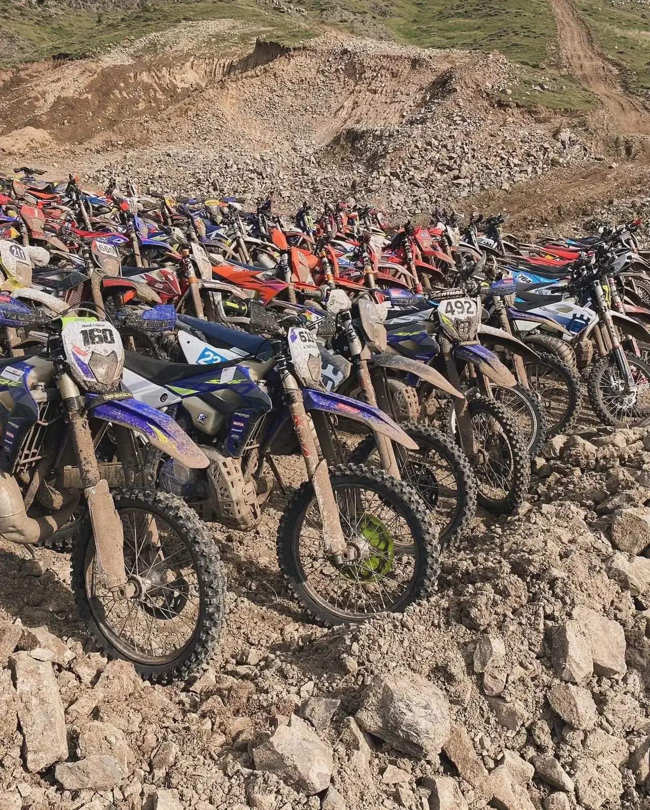 Türkiye Enduro ve ATV Şampiyonasının ikinci ayağı Ankara Bala Beynam'da yapıldı.