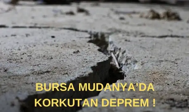 Bursa Mudanya Depremi