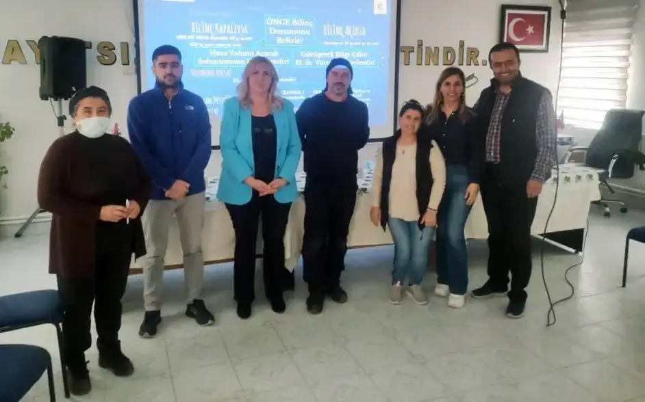 Afetlere Hazırlık ve İlk Yardım Eğitimi Bahadın'da Gerçekleştirildi