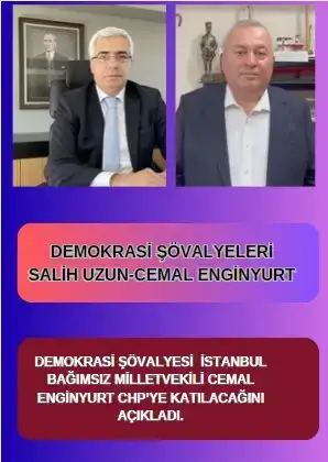 "CEMAL ENGİNYURT CHP KATILMASININ DAHA DOGRU OLACAĞINI AÇIKLADI"