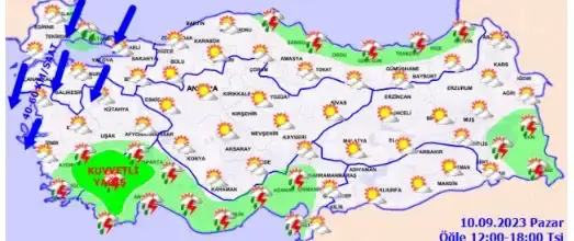 Meteoroloji'den 10 ile turuncu ve sarı kodlu uyarı! Sel ve su baskınları bekleniyor.