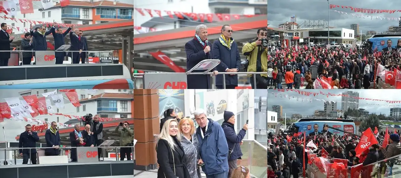 CHP Genel Başkanı Özgür Özel, Seçim Koordinasyon Merkezi açılışına katıldı.
