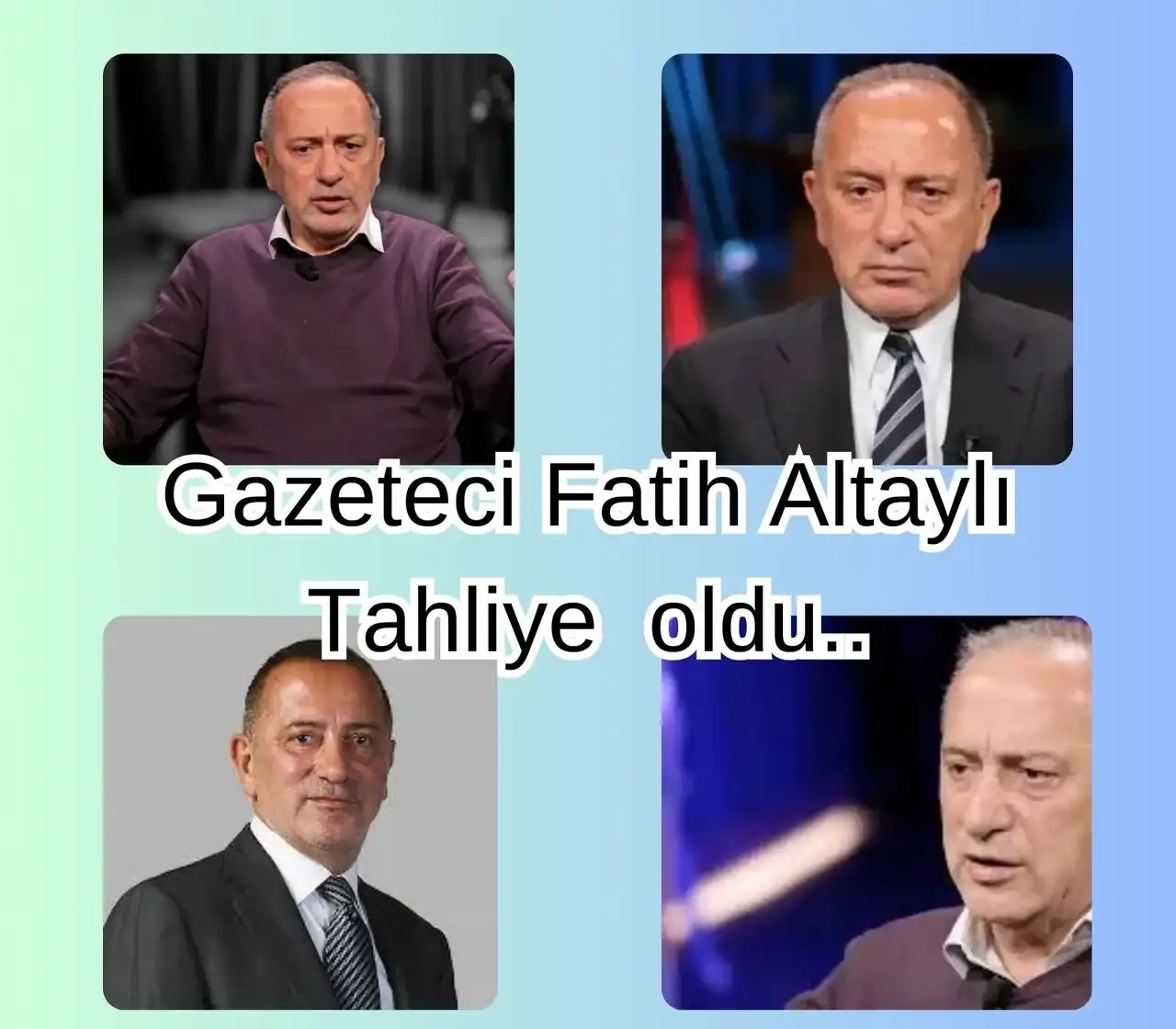 Gazeteci Fatih Altay'lı tahliye oldu