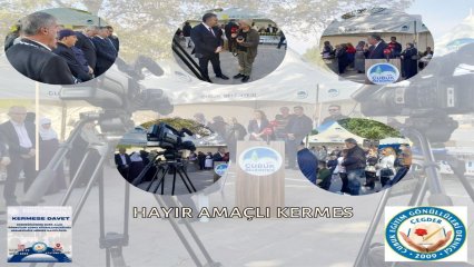 ÇUBUK EGİTİM GÖNÜLLÜLERİ DERNEĞİ'NİN DÜZENLEDİĞİ  KERMES AÇILIŞI YAPILDI.